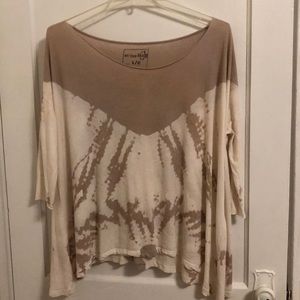 Free People tie dye shirt